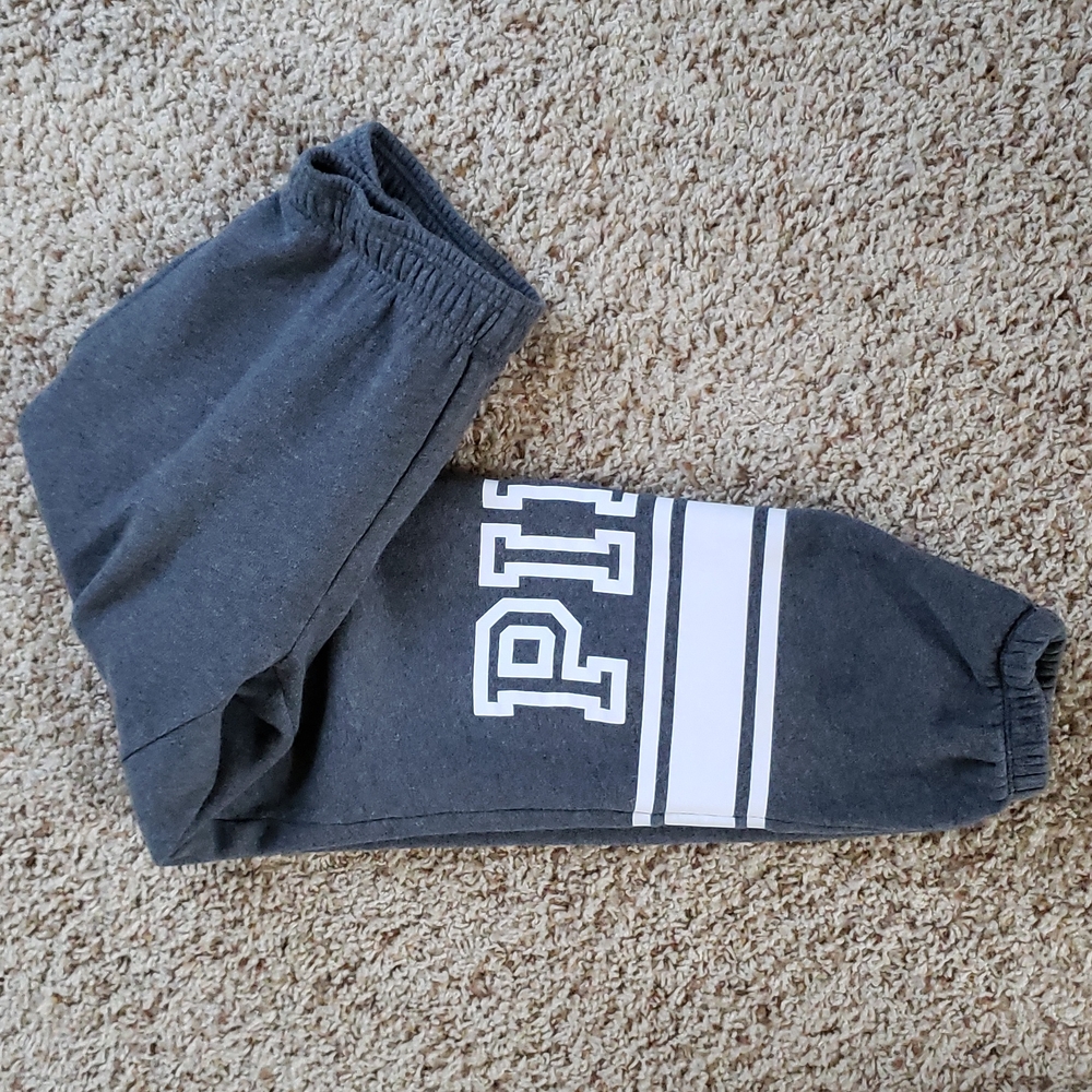 Victoria's Secret PINK Logo Boyfriend Sweatpants